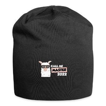 Master 2022 Appelez-moi Master Degree - Bonnet en jersey - noir - Devant