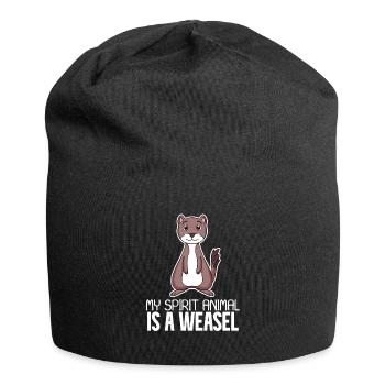 Belette - Bonnet en jersey - noir - Devant
