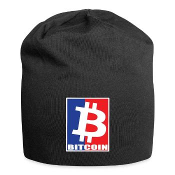 Le Bitcoin - Bonnet en jersey - noir - Devant