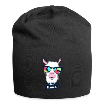 Lama - Jersey Beanie - black - Front