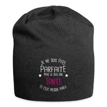 Tante - Bonnet en jersey - noir - Devant
