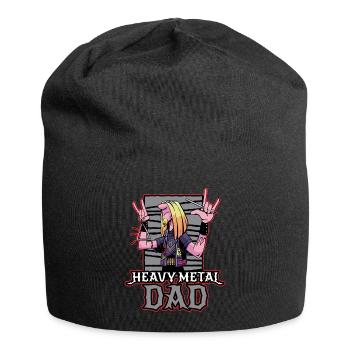 Heavy Metal Papa Heavy Metal Cadeau - Bonnet en jersey - noir - Devant