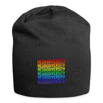 Autism Awareness Celebrate Neurodiversity - Jersey Beanie - black - Front
