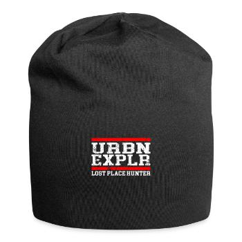 Urbexer Urban Explorer Lost Place - Jersey-Beanie - Schwarz - Vorne