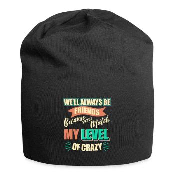 Friend Best Friends - Jersey Beanie - black - Front