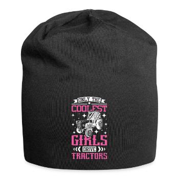 Traktor Girls - Jersey-Beanie - Schwarz - Vorne