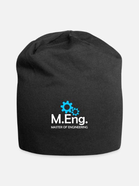 Master Abschluss 2022 Master of Engineering - Jersey-Beanie - Schwarz