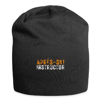 Apres Ski Party Aprés-Ski Instructor Skiurlaub - Jersey-Beanie - Schwarz - Vorne