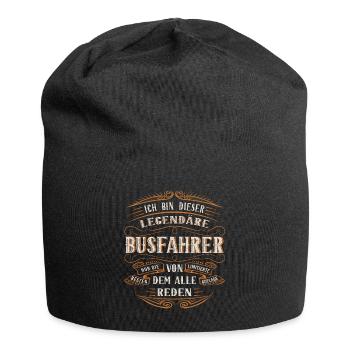 Busfahrer ich bin dieser legendäre Busfahrer - Jersey-Beanie - Schwarz - Vorne