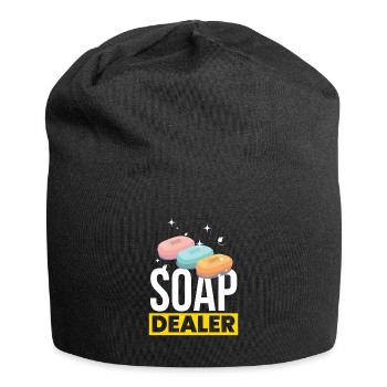 Fabricant de savon - Bonnet en jersey - noir - Devant