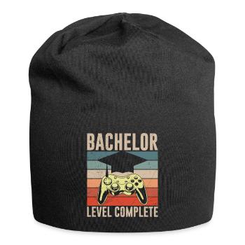 Bachelor Level Complete Bachelor Abschluss - Jersey-Beanie - Schwarz - Vorne