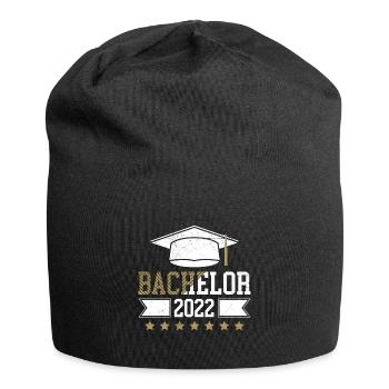Bachelor 2022 Bachelorabschluss Bachelor - Jersey-Beanie - Schwarz - Vorne