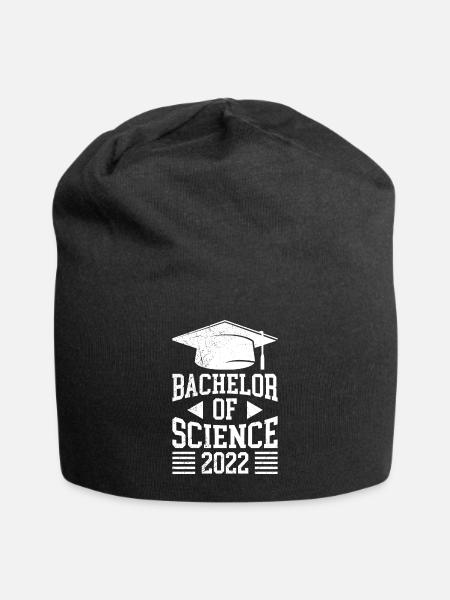 Bachelor of Science Bachelor Bachelorabschluss - Jersey-Beanie - Schwarz