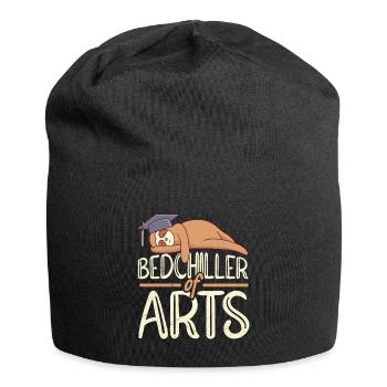 Bedchiller of Arts Baccalauréat Baccalauréat - Bonnet en jersey - noir - Devant