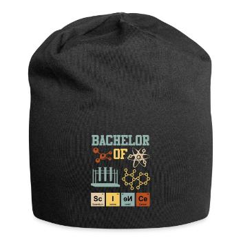 Bachelor Chemie Bachelor of Science - Jersey-Beanie - Schwarz - Vorne