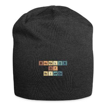 Bachelor of Science Bachelorabschluss 2022 - Jersey-Beanie - Anthrazit - Vorne