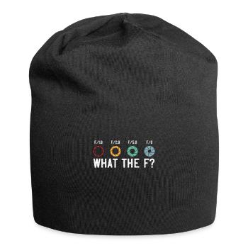 Ce que le F | Photographe - Bonnet en jersey - noir - Devant