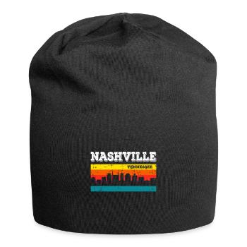 Nashville, Tennessee - Jersey-Beanie - Schwarz - Vorne