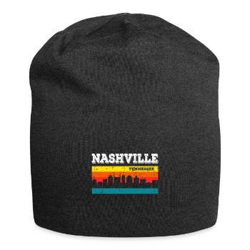 Nashville (Tennessee) - Bonnet en jersey - charbon - Devant