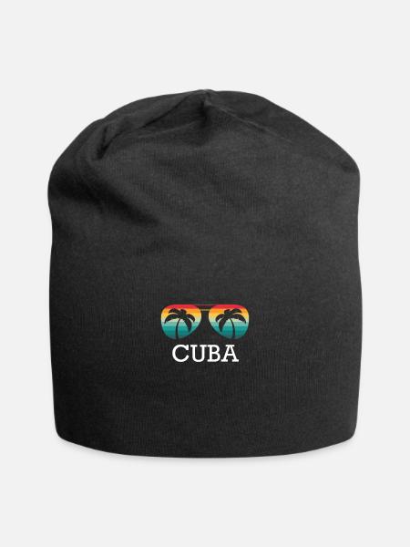 Cuba Sunglasses - Jersey Beanie - black