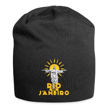 Cristo Redentor Rio - Jersey-Beanie - Schwarz - Vorne