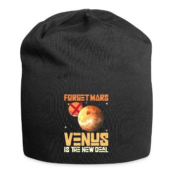 Forget Mars - Venus Is The New Deal - Venus Planet - Jersey Beanie - black - Front