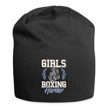 Girls Boxen frauen - Jersey-Beanie - Schwarz - Vorne