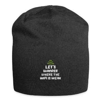 Forest - Jersey Beanie - charcoal grey - Front