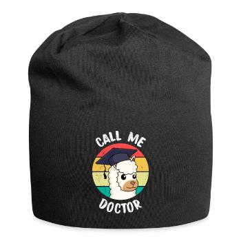 Appelez-moi Docteur Dissertation Doctorat Disputation - Bonnet en jersey - noir - Devant