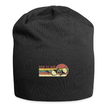 Spin to Win. Table Tennis, Ping Pong - Jersey Beanie - black - Front
