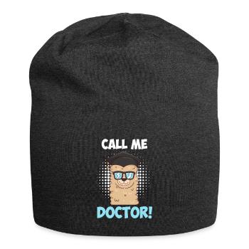 Doctorat 2022 Thèse de doctorat Disputation - Bonnet en jersey - charbon - Devant