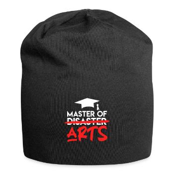 Master of Arts Master's Degree Master 2022 - Jersey Beanie - black - Front