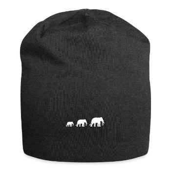 Elephant Animal Africa Safari - Bonnet en jersey - charbon - Devant