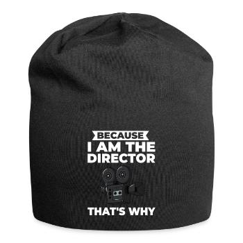 Filmregisseur Filmemacher Filmen Kamera Film - Jersey-Beanie - Schwarz - Vorne
