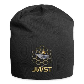 jwst Télescope spatial James Webb - Bonnet en jersey - noir - Devant