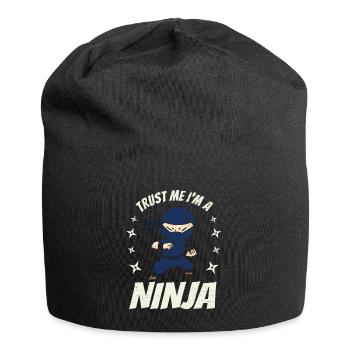 Ich bin ein Ninja - Jersey-Beanie - Schwarz - Vorne