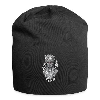 Valkyrie I Valkyrie Viking Valhalla motif pour - Bonnet en jersey - noir - Devant