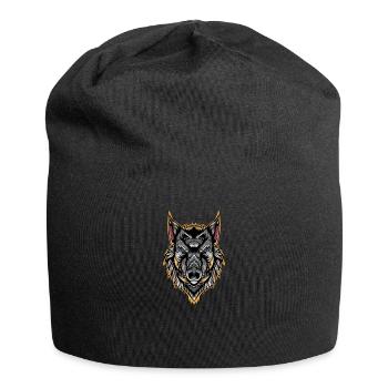 Wild Boar I Wild Boar Keiler Motif for - Jersey Beanie - black - Front