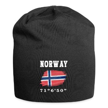 Norway Norway Flag - Jersey Beanie - black - Front