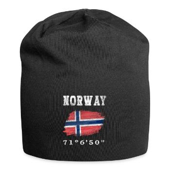 Norway Norway Flag - Jersey Beanie - black - Front