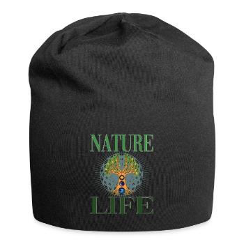 Tree of Life for Nature Lovers Nature Lovers - Jersey Beanie - black - Front