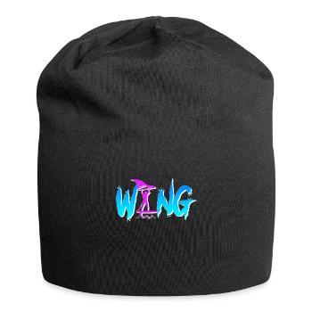 Wing Foiling Wing Surf Wing Foil Wingfoil - Jersey-Beanie - Schwarz - Vorne