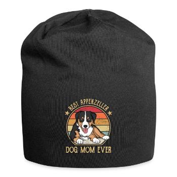 Appenzeller Sennenhund Kuscheltier Hund - Jersey-Beanie - Schwarz - Vorne