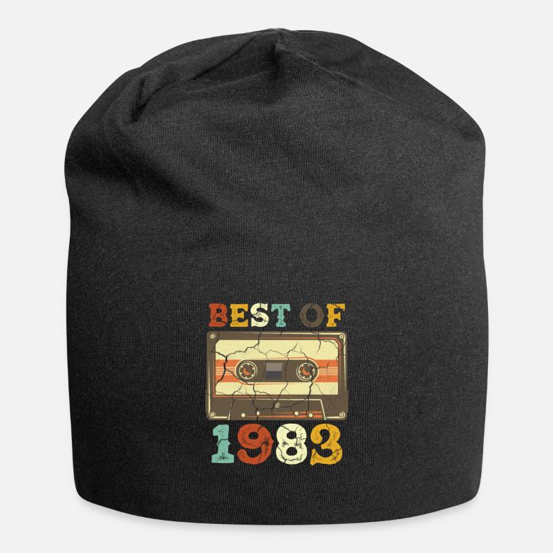 Best 1983 Cassette - Jersey-Beanie - Schwarz