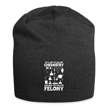 Chemistry - Jersey Beanie - charcoal grey - Front