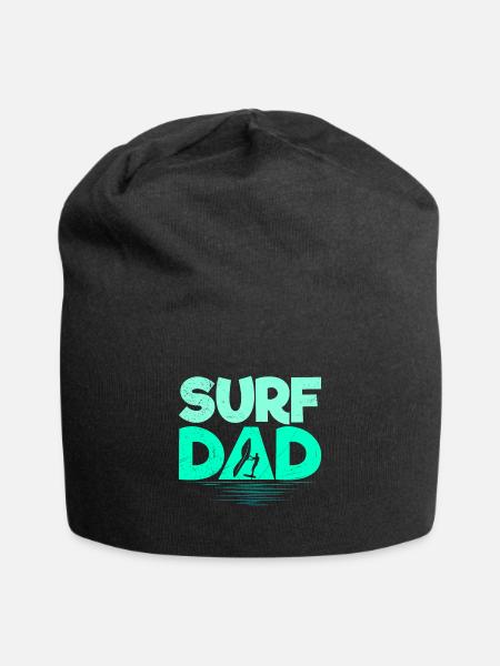 Surf Dad Wing Foil Wing Surf - Jersey-Beanie - Schwarz