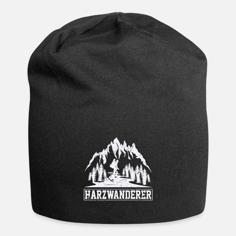 Harzwanderer - Jersey-Beanie - Schwarz