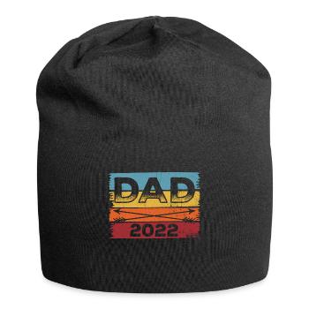 DAD Vater T-Shirt Vatertag 2022 Papa 2022 Werdende - Jersey-Beanie - Schwarz - Vorne