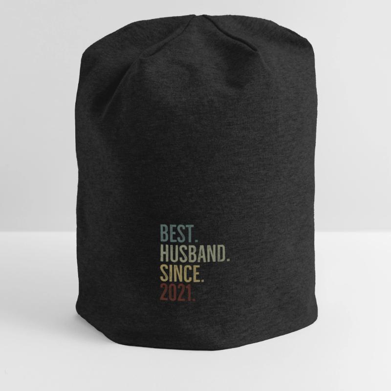 Bester Ehemann seit 2021 Jersey-Beanie
