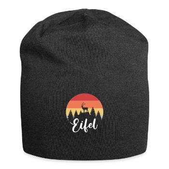 Eifelkind Eifel Motiv Eifelkinder Geschenk - Jersey-Beanie - Anthrazit - Vorne
